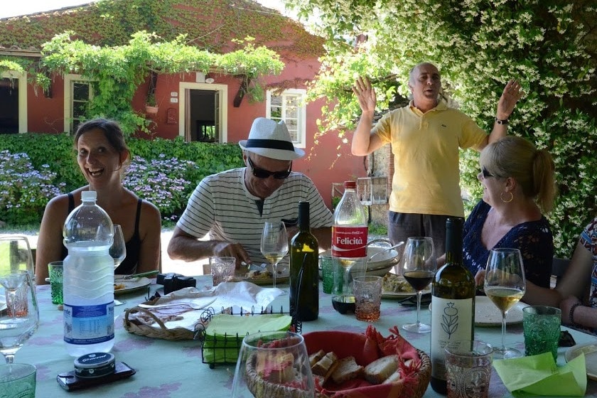 Vinsmaking og lunsj på Terre del Sillabo