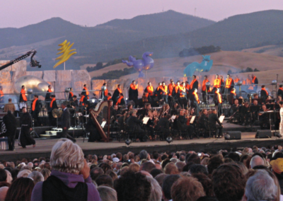 2Italia Andrea Bocelli and Food & Wine. Concert at Teatro del Silenzio