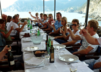 2italia Cinque Terre and Food & Wine. 4 course lunch in Vernazza