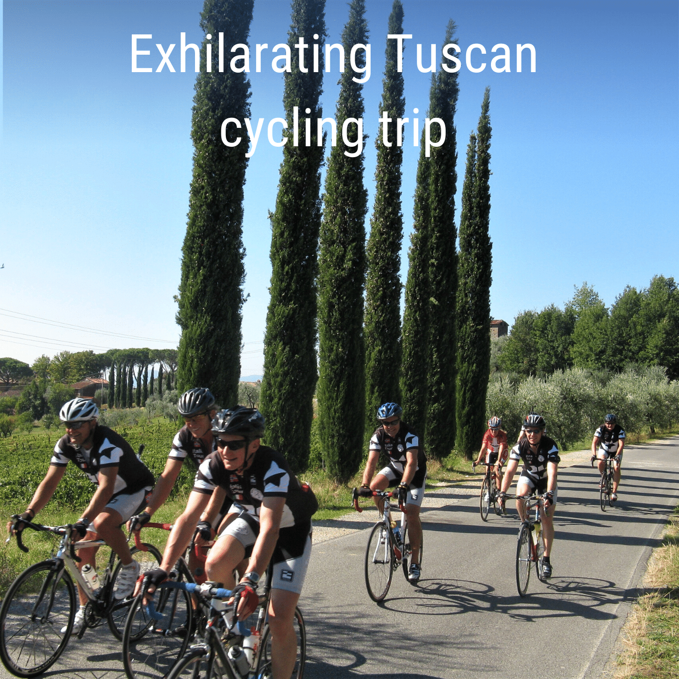 Lucca and cycling trip