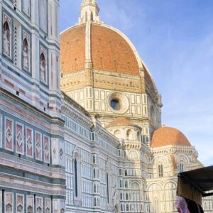 Florence's cathedral (Duomo) with its magnificent Renaissance dome by Filippo Brunelleschi